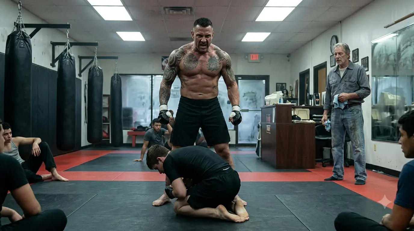 The Champion Mocked the Old Janitor — Then He Stepped Onto the Mat