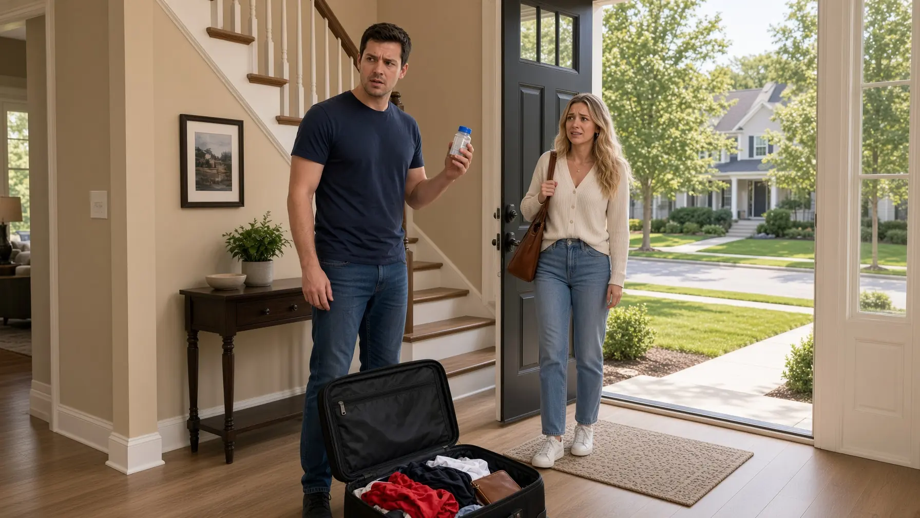 I Found What My Wife Hid In Her Suitcase | Then She Came Home Early And The Real Trap Opened