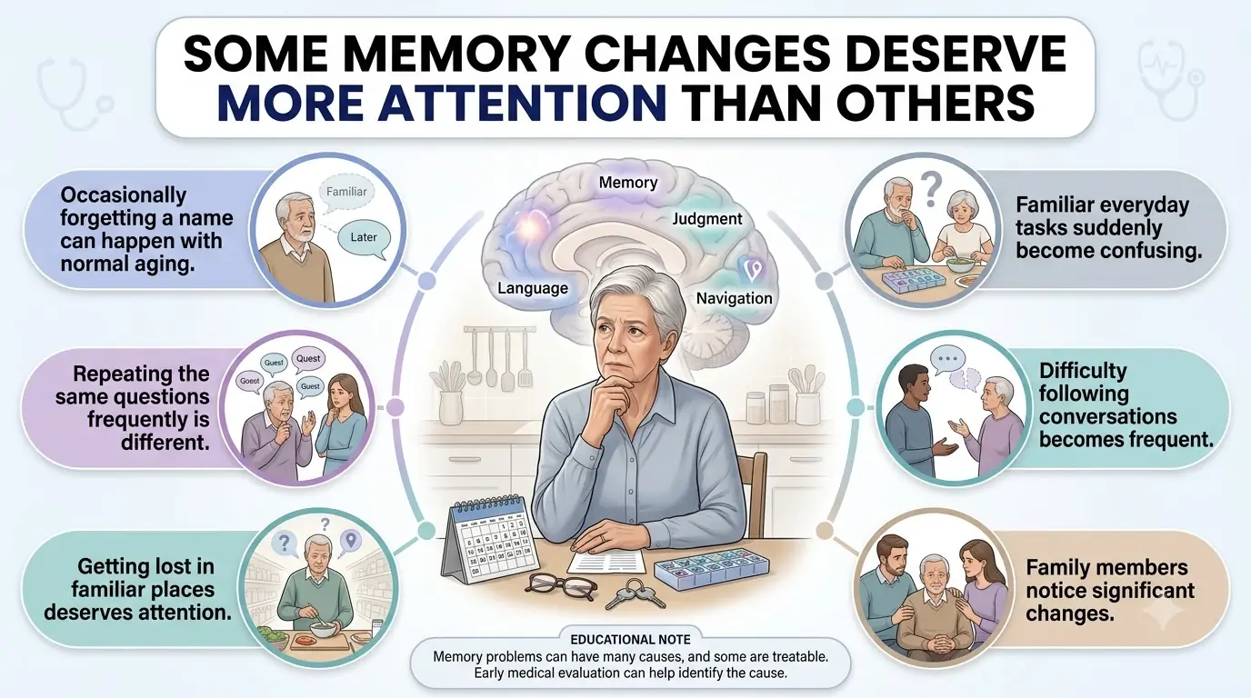 SOME MEMORY CHANGES DESERVE MORE ATTENTION THAN OTHERS