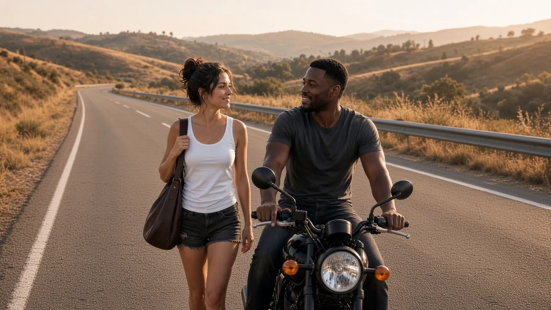 The Man Who Stopped On The Highway | Then Gave Her A Reason To Start Over