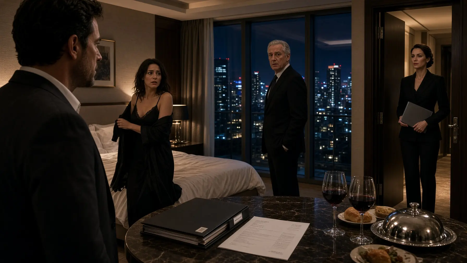 I caught my wife in a hotel room with her married boss—Then one unexpected woman walked in carrying his real secret