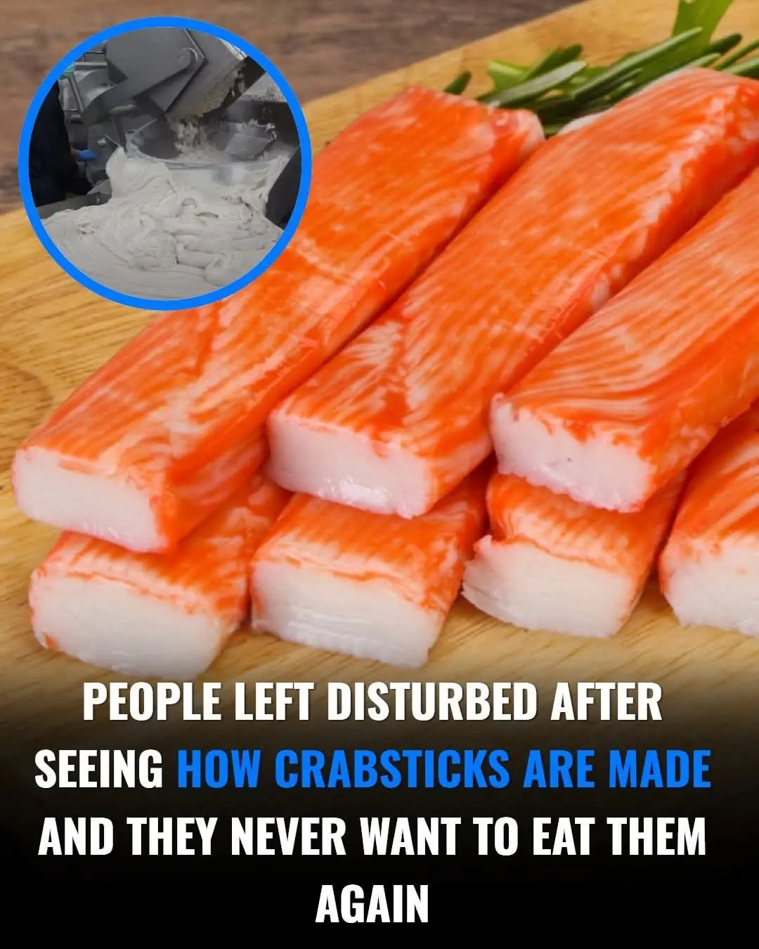 People Left Disgusted: Shocking Truth About How Crabsticks Are Made