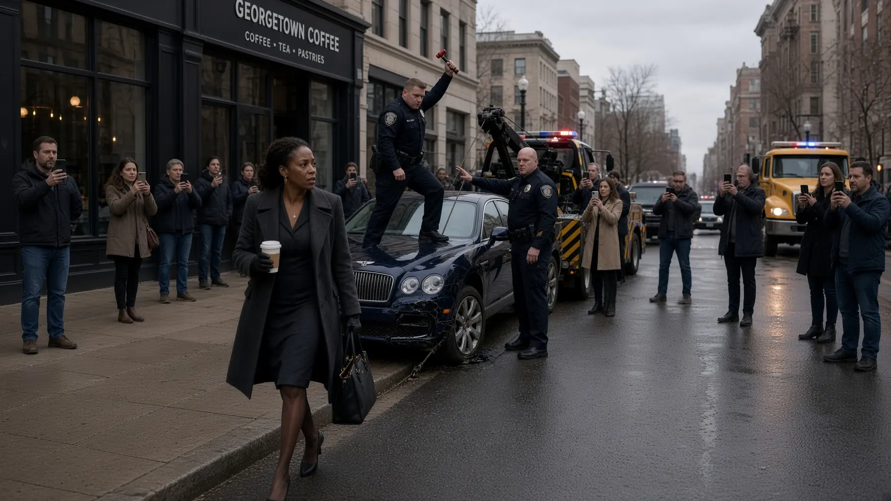 The Officers Towed Her Bentley | Then The Federal Convoy Arrived