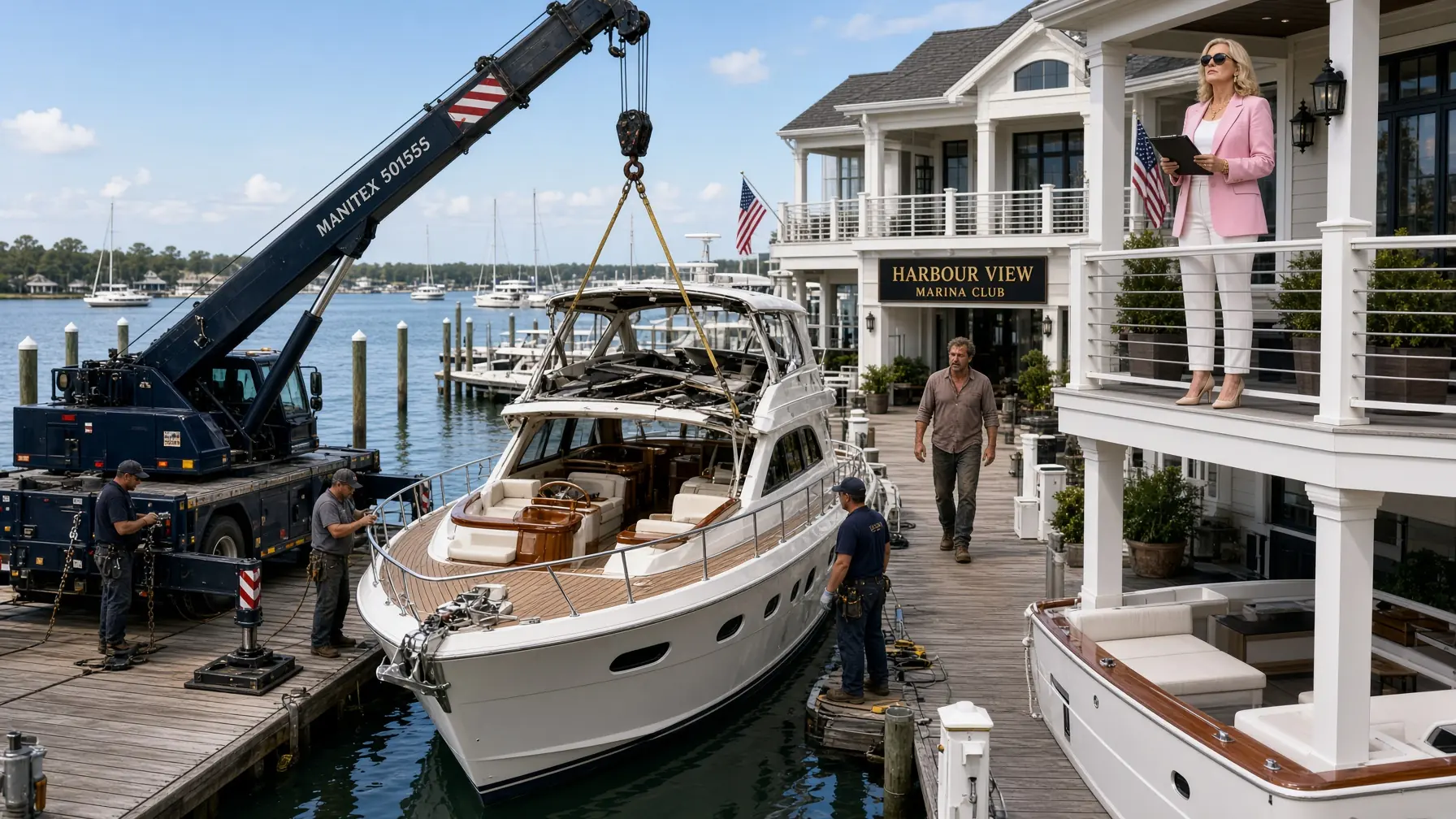 The HOA Ordered His Luxury Yacht Destroyed — Then the Owner Came Running