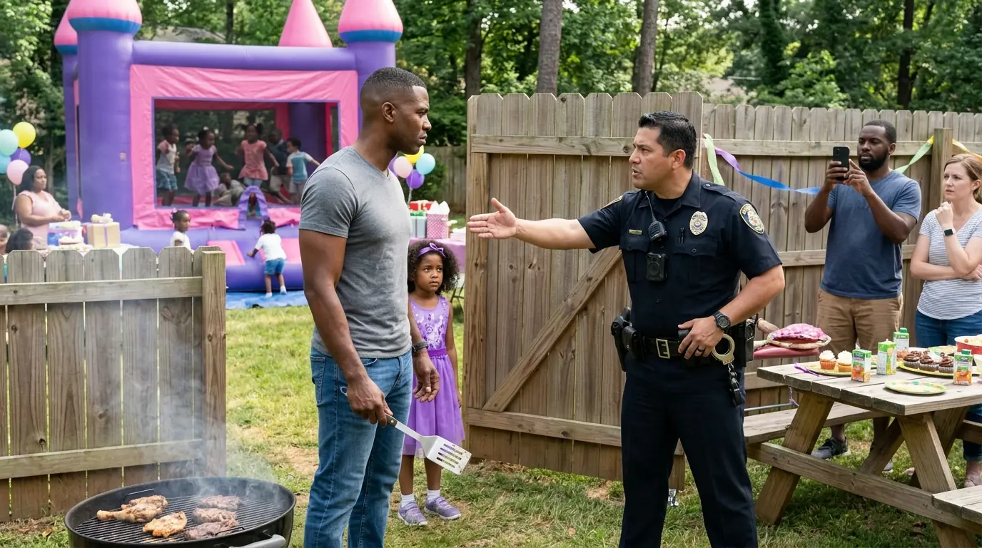 Officer's Illegal Entry Into A Black Man's Yard During Birthday Party — Now Costing $480K And His Career