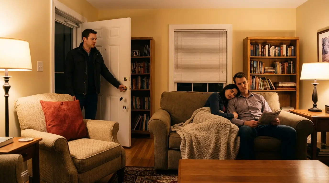 He Came Home to Find His Wife Asleep on His Best Friend’s Shoulder — Then He Figured Out a Secret