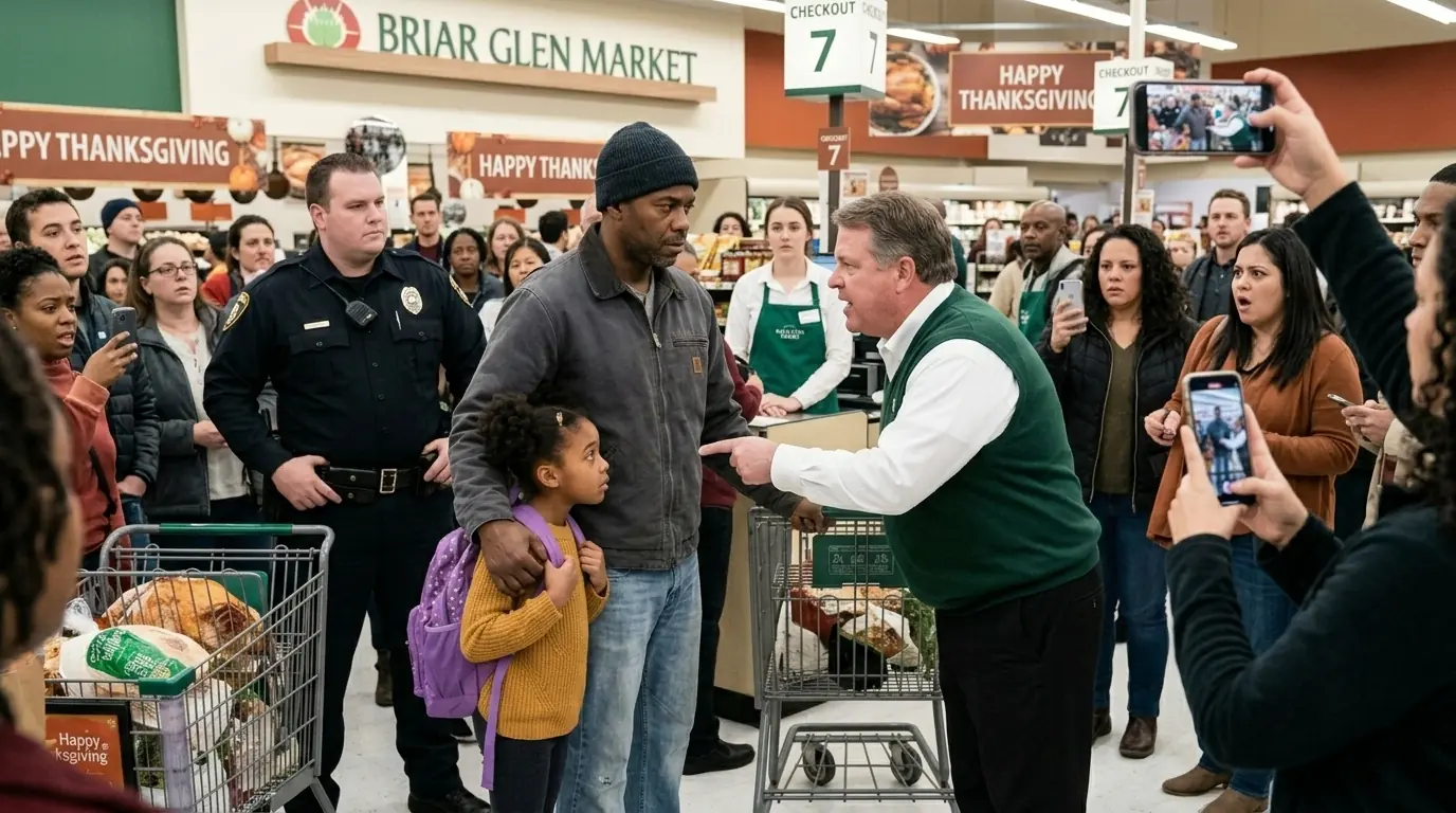 White Manager Humiliated a Black Man in a Packed Grocery Store — Then the Regional Director Called Him “Mr. Chairman”