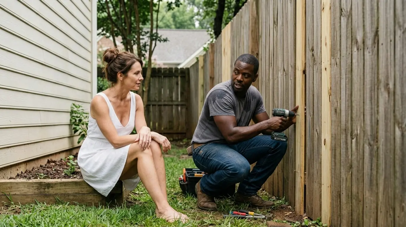 Boss Called a Black Single Dad to Fix Her Fence — Then Said, “Finish It, I’ll Reward You.”