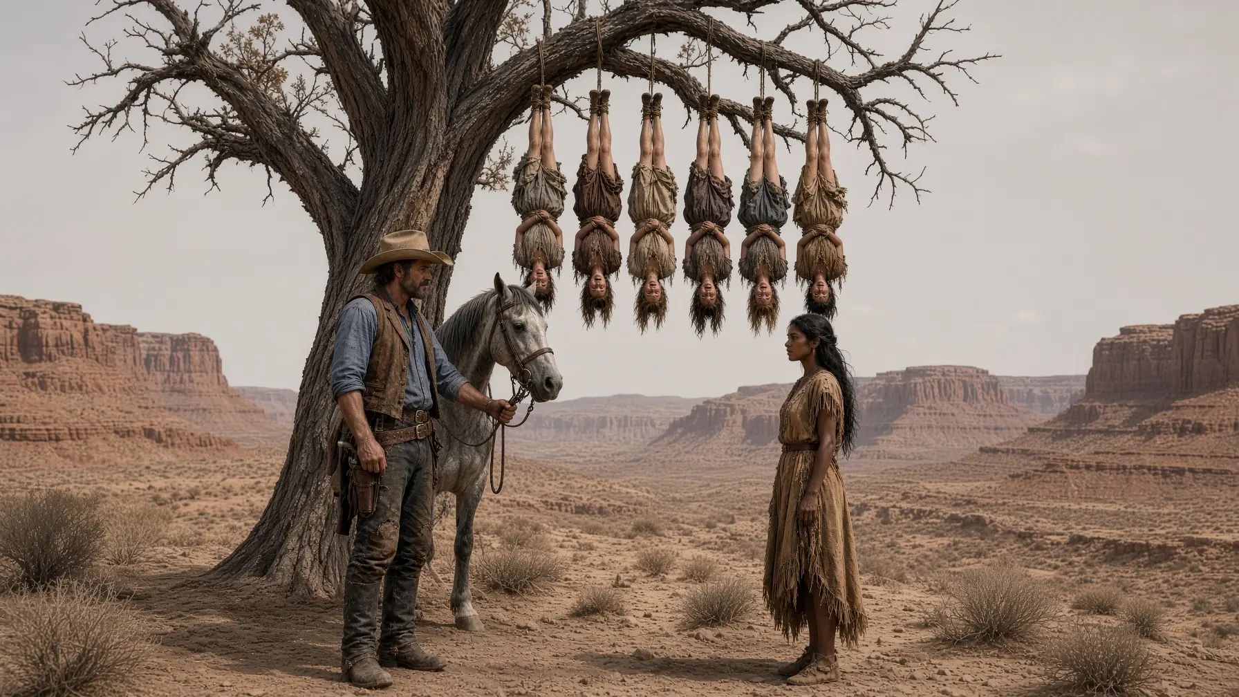 The Cowboy Saved Six Apache Girls — Never Knowing They Would Change His Life Forever