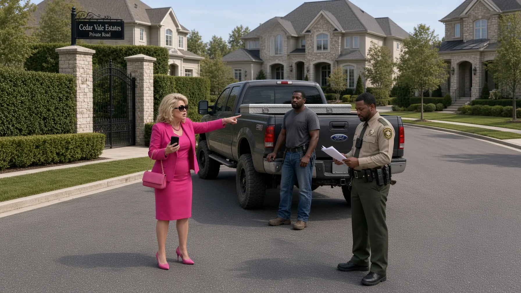HOA President Reported My Truck to the Sheriff — Deputy Said I Own This Entire Block