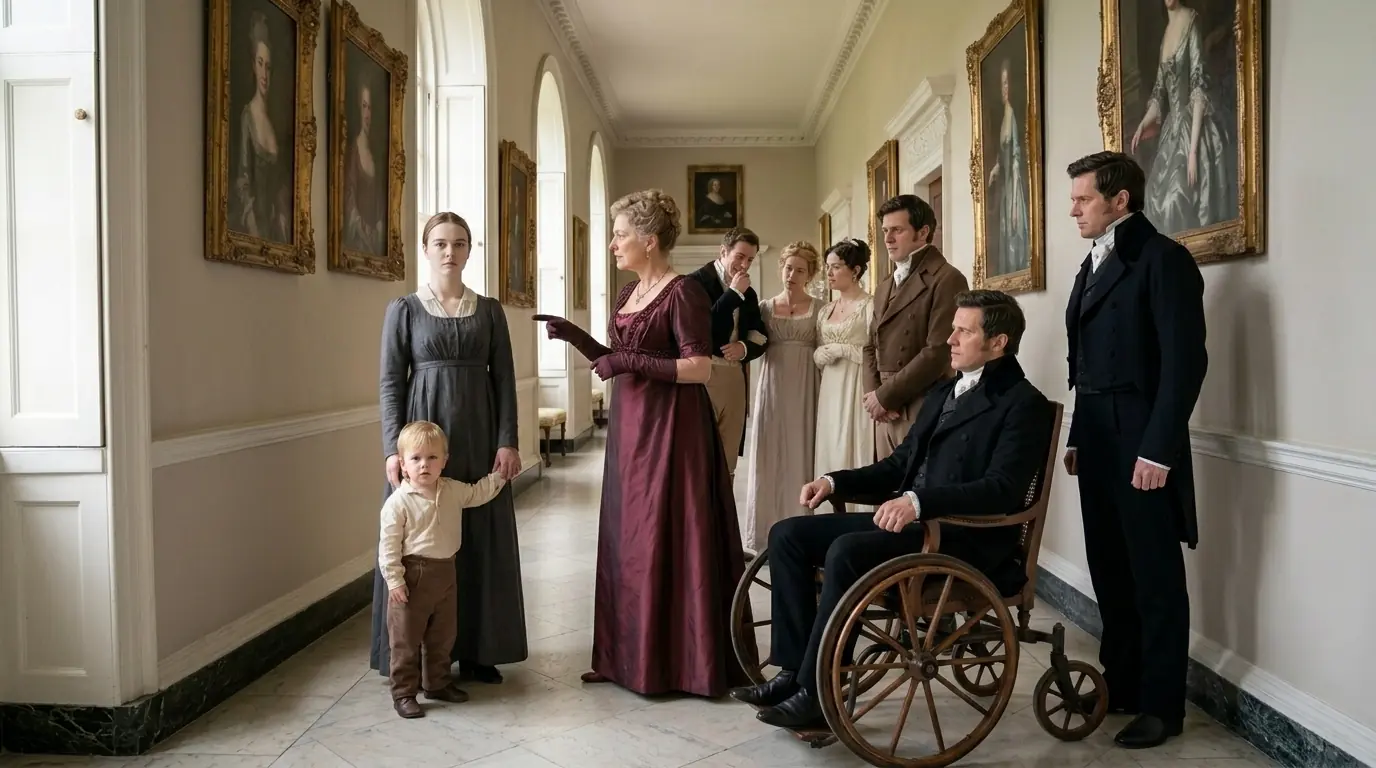 No One Showed Up for the Paralyzed Duke's Birthday — Then a Maid's Kid Ran Toward Him