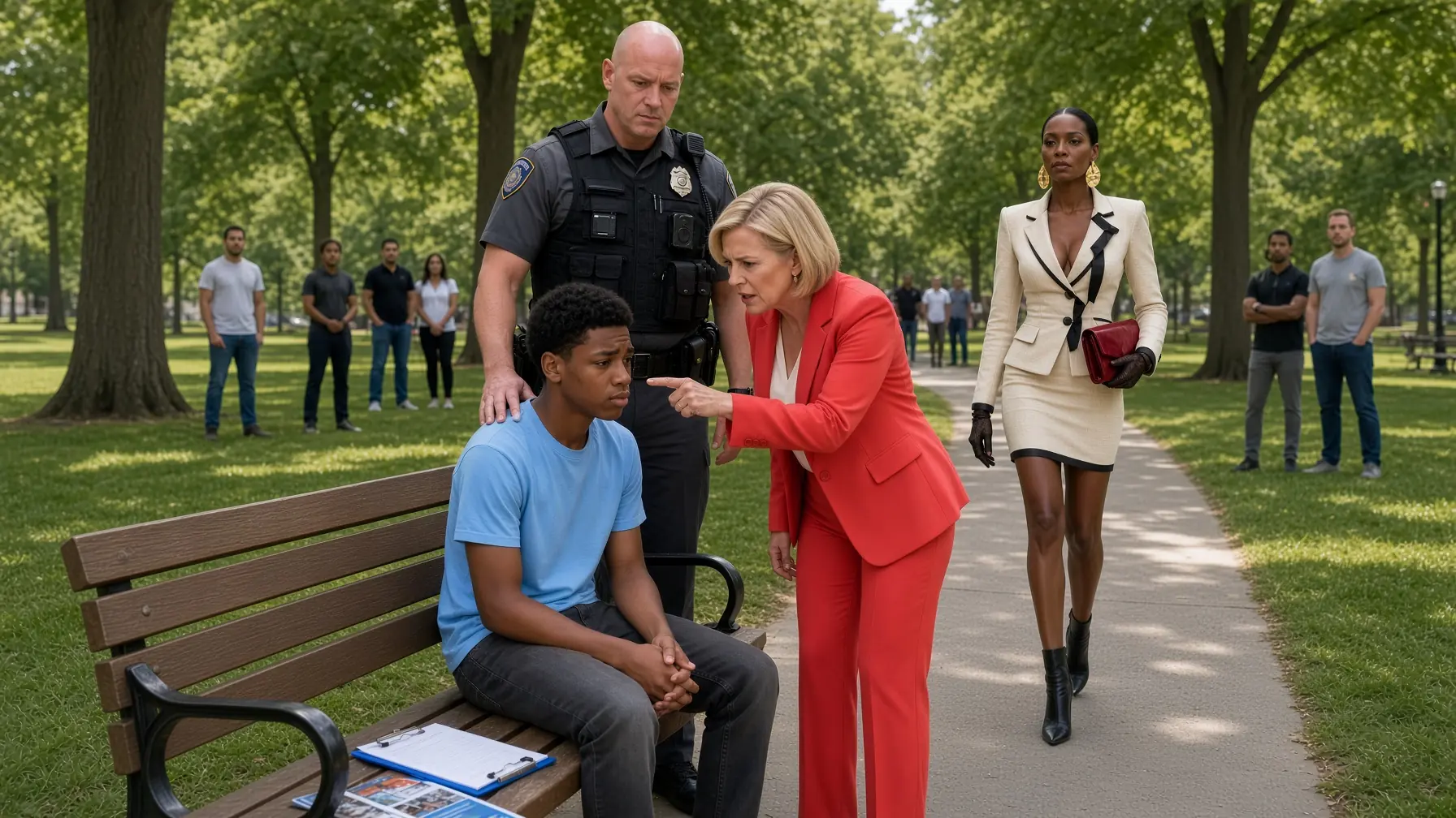 White Woman Calls Police on Black Teen, Speechless When His Mom Arrives and She's the New Mayor...
