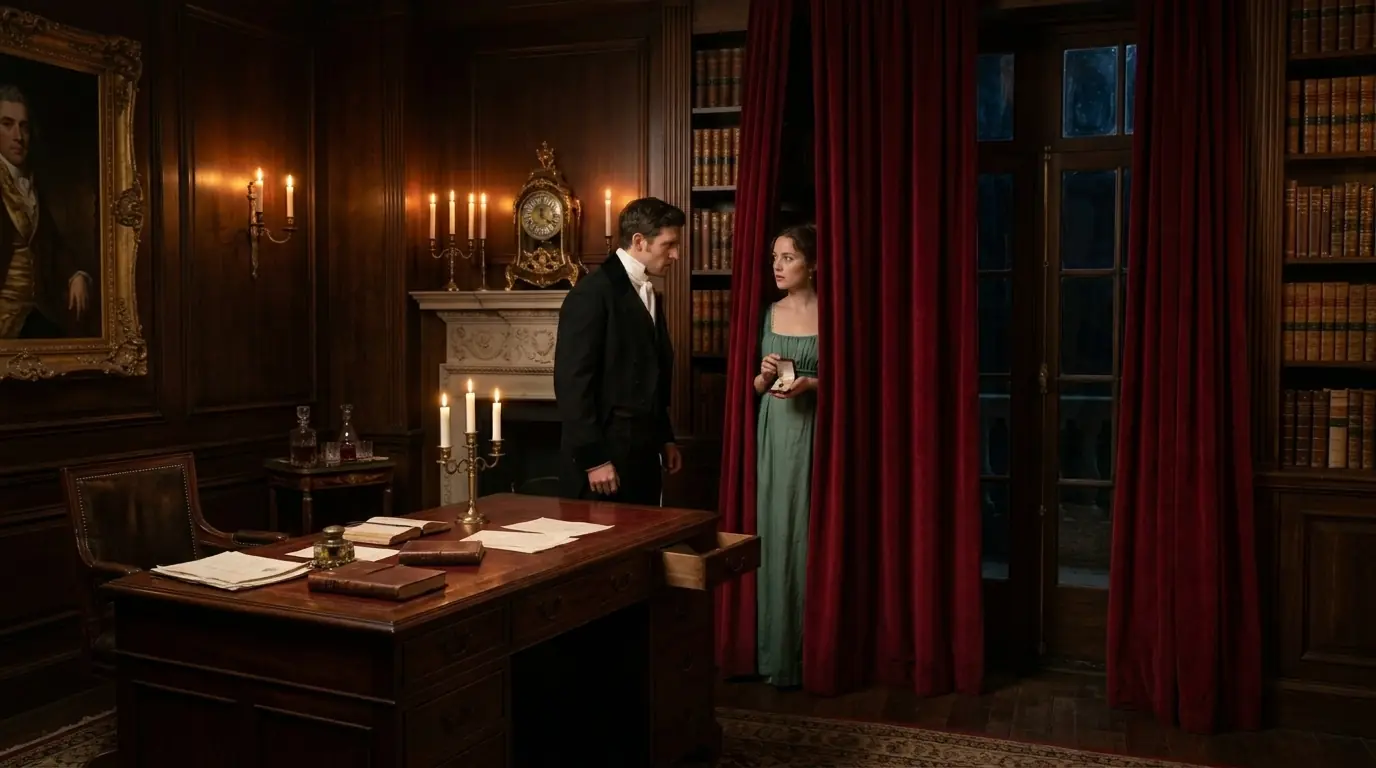 The Duke Needed A Wife Before Midnight — He Chose The Woman Hiding Behind The Curtains