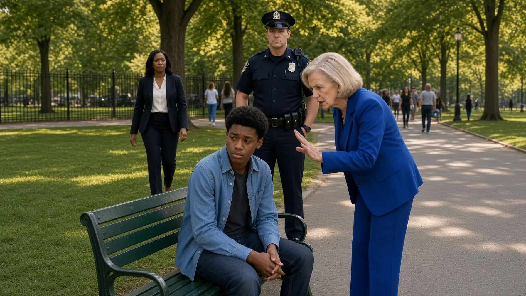 White Woman Calls Police on Black Teen, Speechless When His Mom Arrives and She's the Mayor
