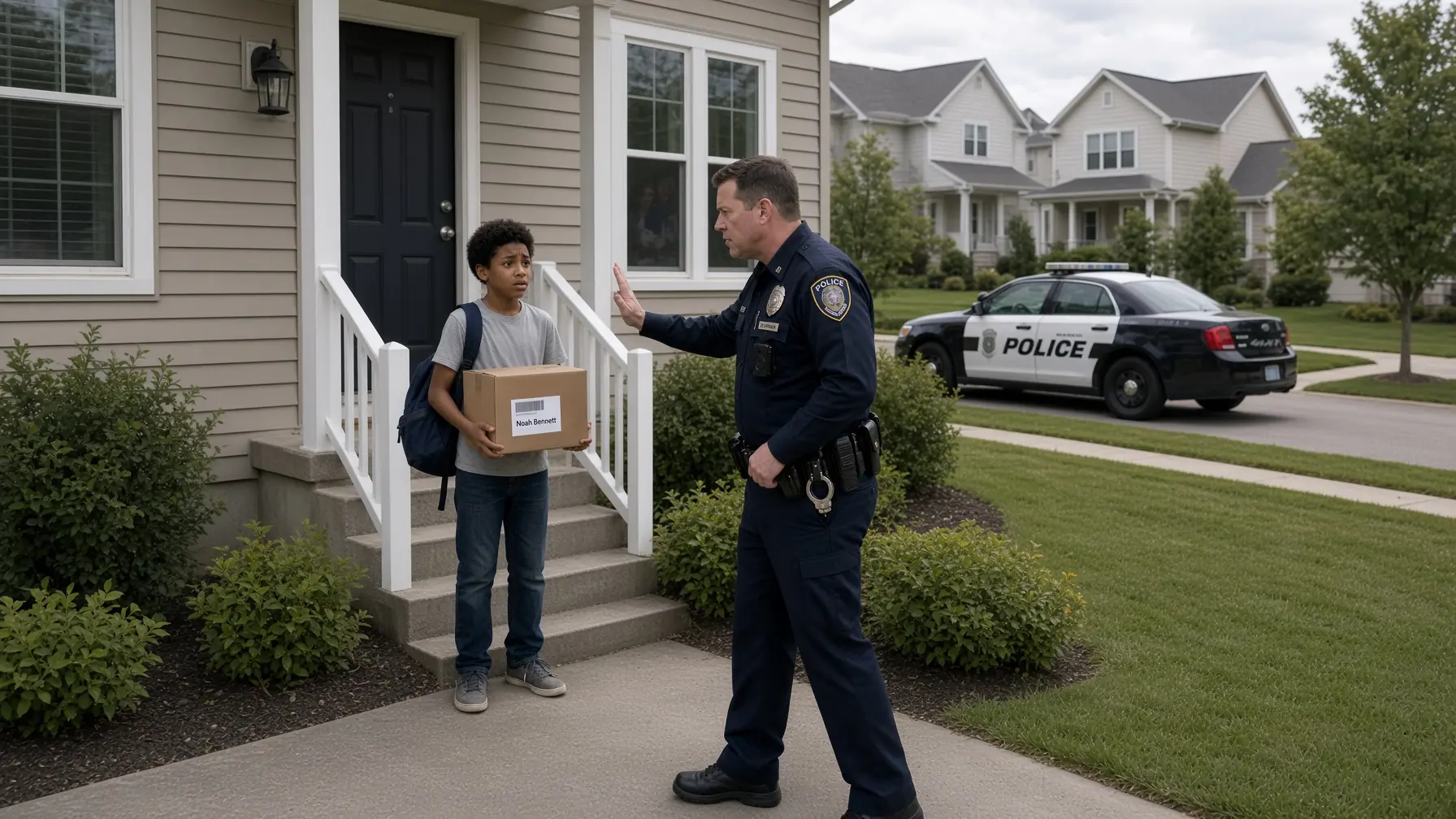 Black Boy Was Threatened With a Taser on His Own Porch — Then the Truth About the Package Came Out