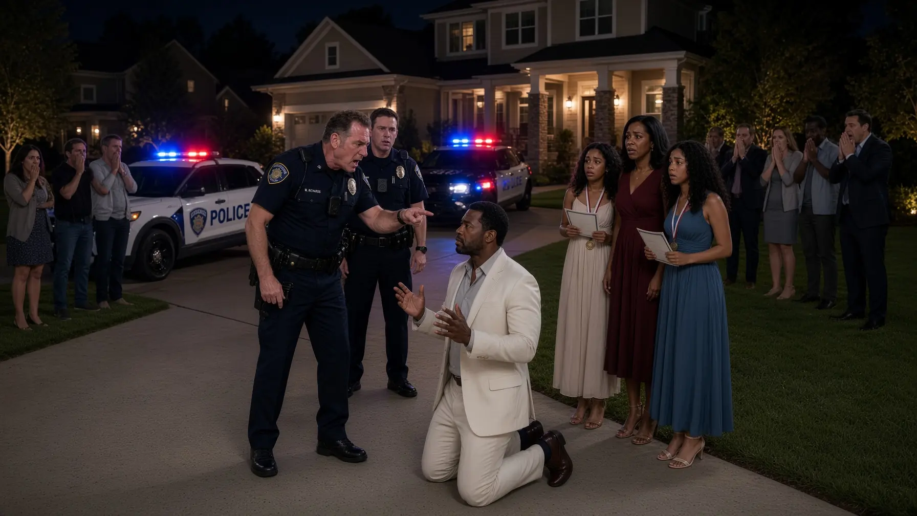 “Get on Your Knees!”Cops Yelled at a Black Family — Not Knowing the Dad Led the Hells Angels