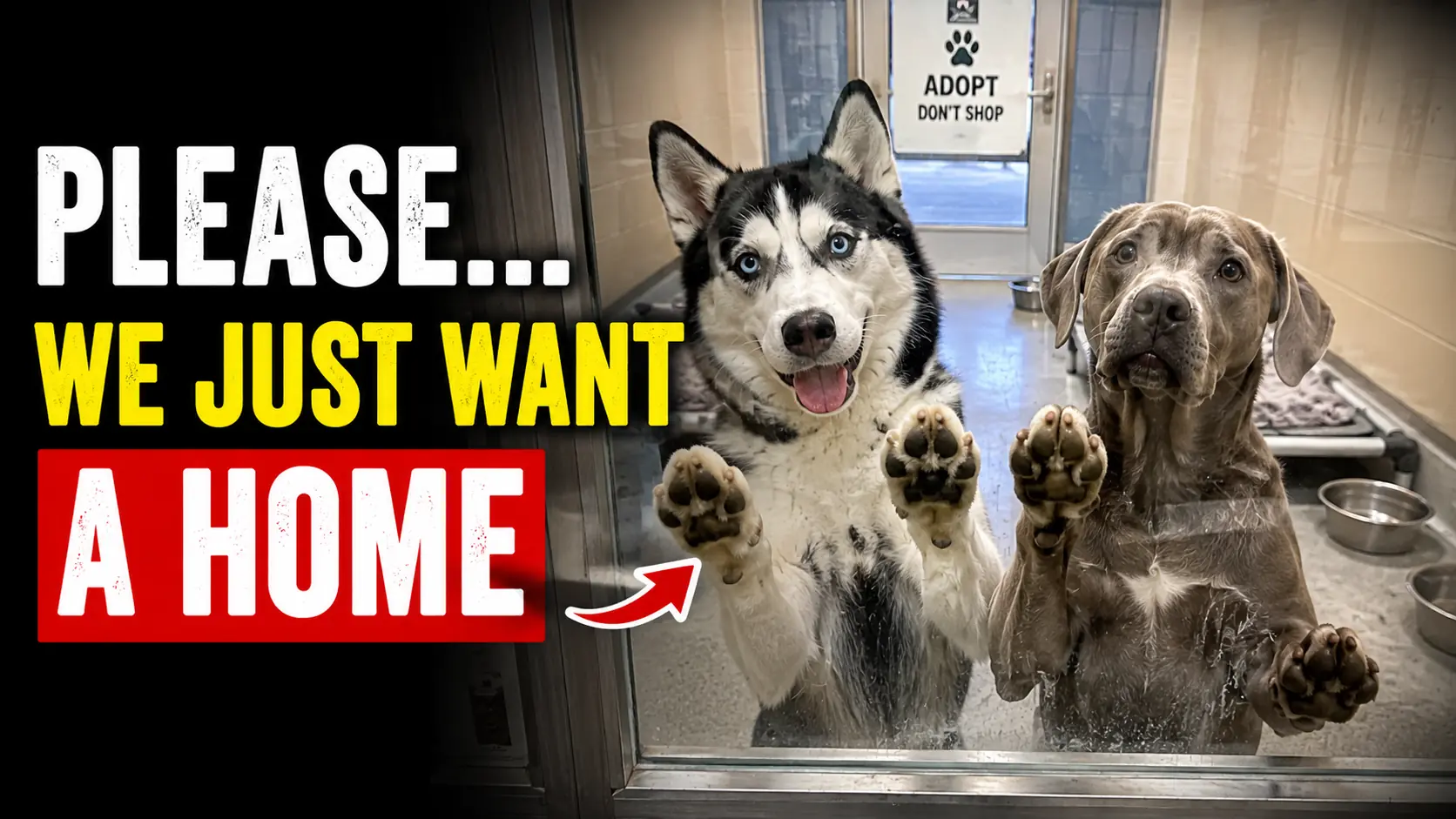 Bailey and Cooper’s Journey While Waiting Together for a Home