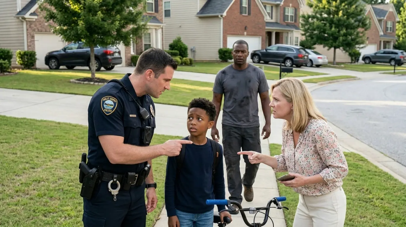 Police Handcuffed a Black Boy for Riding His Own Bike—Then His Fire Captain Dad Arrived