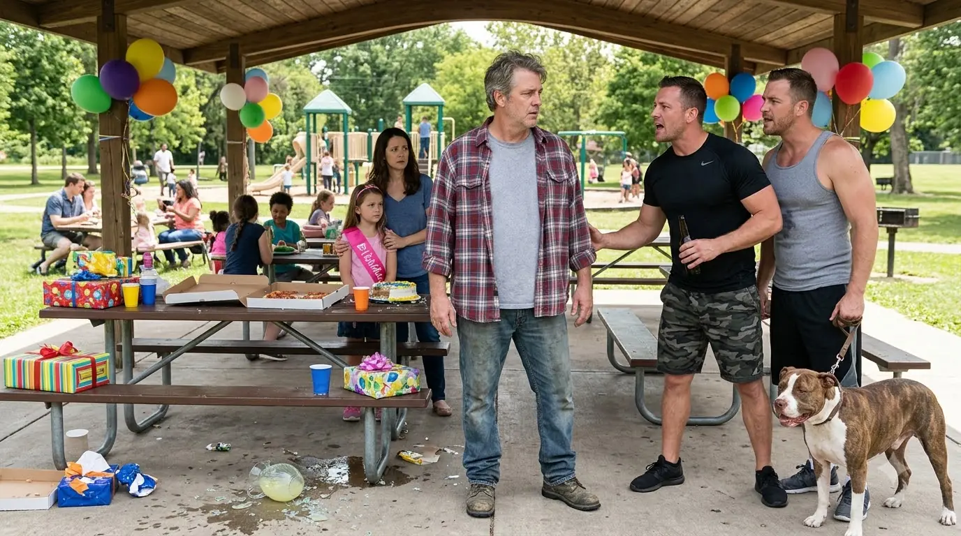 The Two Gym Bullies Took Over His Daughter’s Birthday — Then One of Them Put Hands on Him