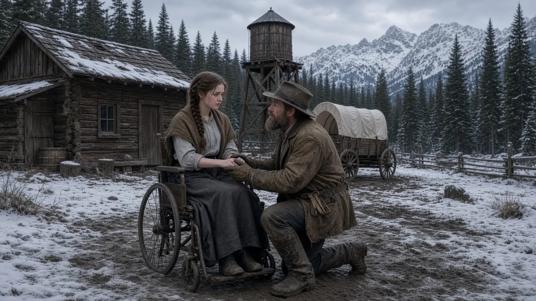 The Rich Family Left Their Disabled Daughter at the Ford—The Mountain Man Called Her the Strongest