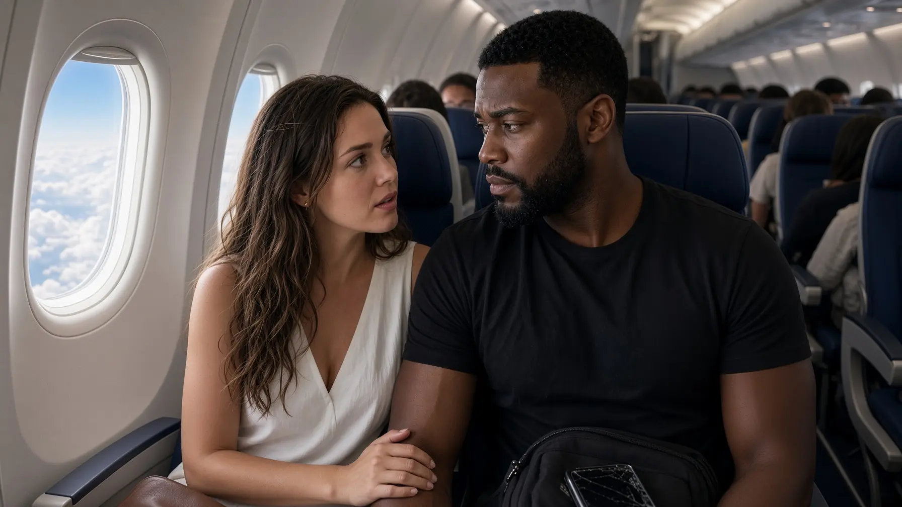 Boss Sat Next to Black Single Dad on 10-Hour Flight—“You’re My Husband If Asked”
