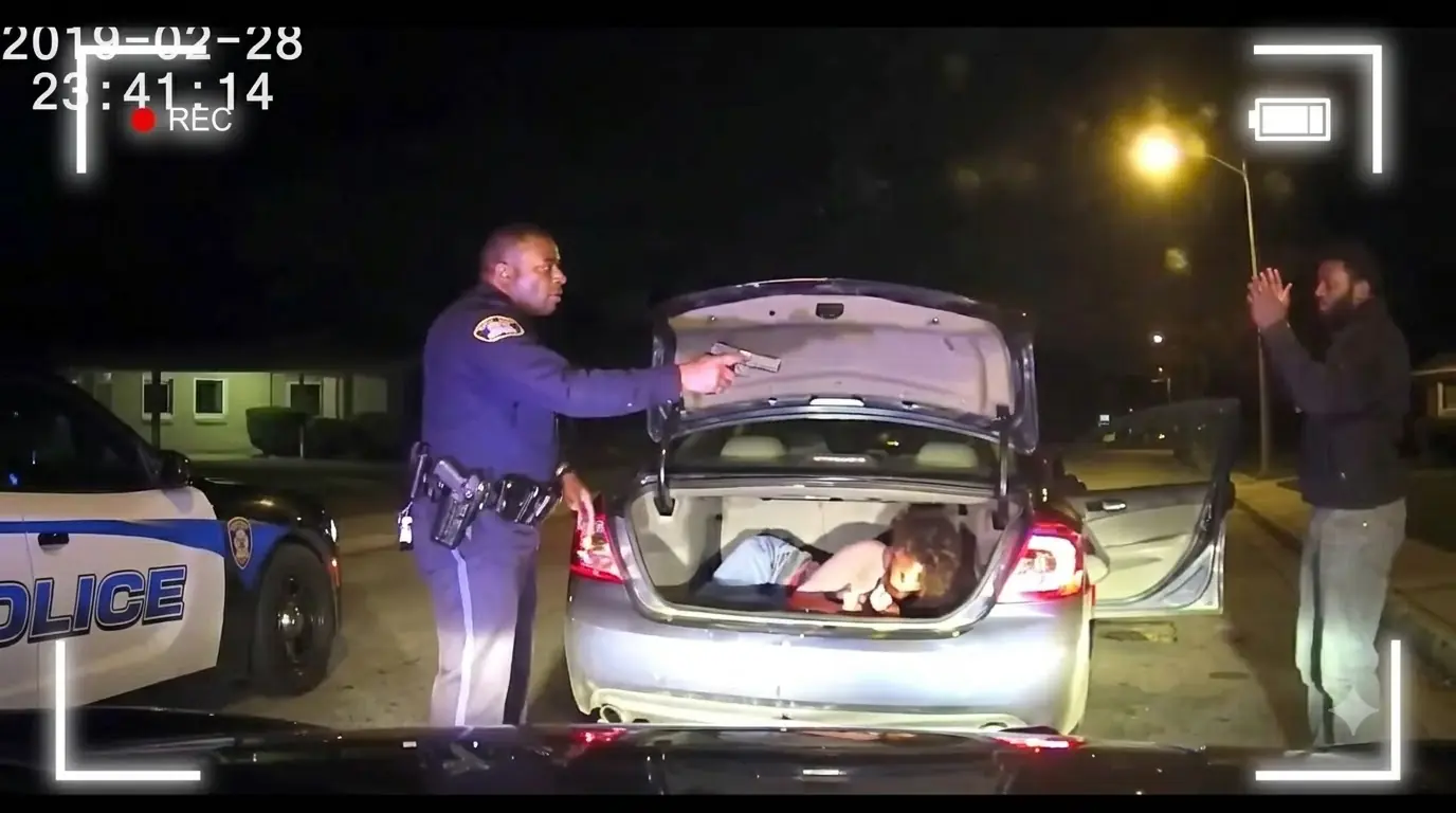 "Don't Move." The Moment He Opened That Trunk, Time Stopped