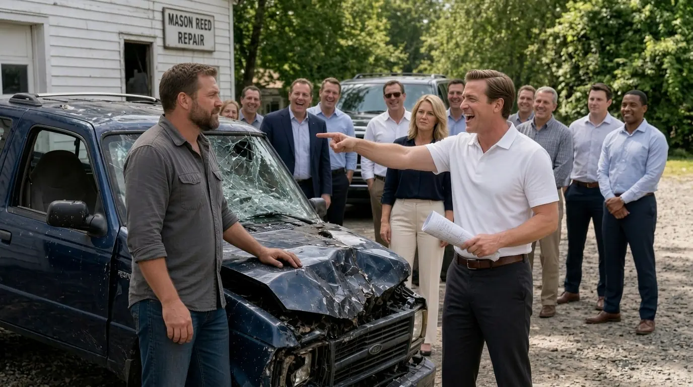 A Rich Bully Destroyed a Single Dad's Truck — He Had No Idea He Was a Retired Navy SEAL