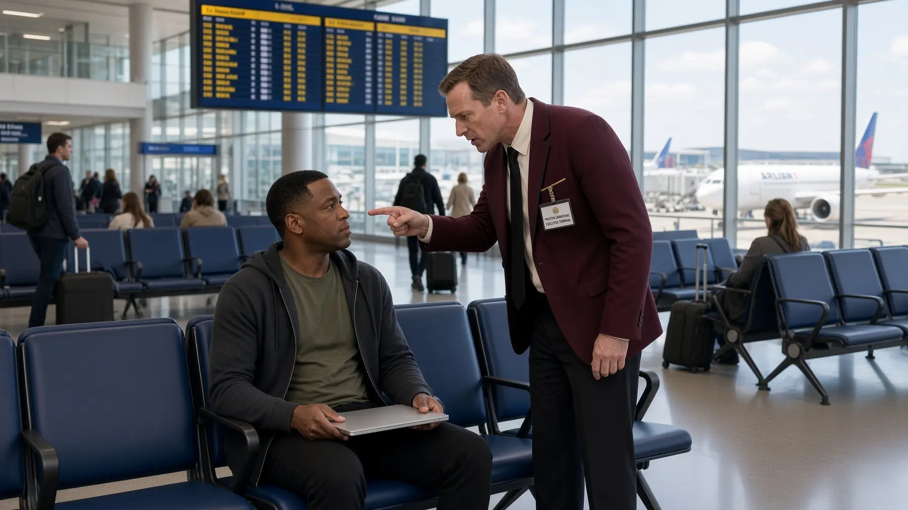 Black CEO Told to Leave Terminal — Then His Private Jet Landed...