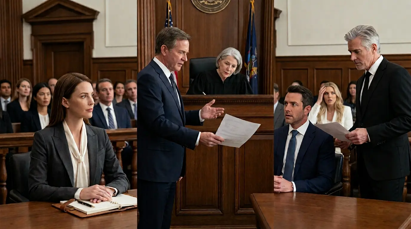 She Sat Quietly in Court While His Mistress Smirked — Until Her Billion Dollar Secret Was Revealed