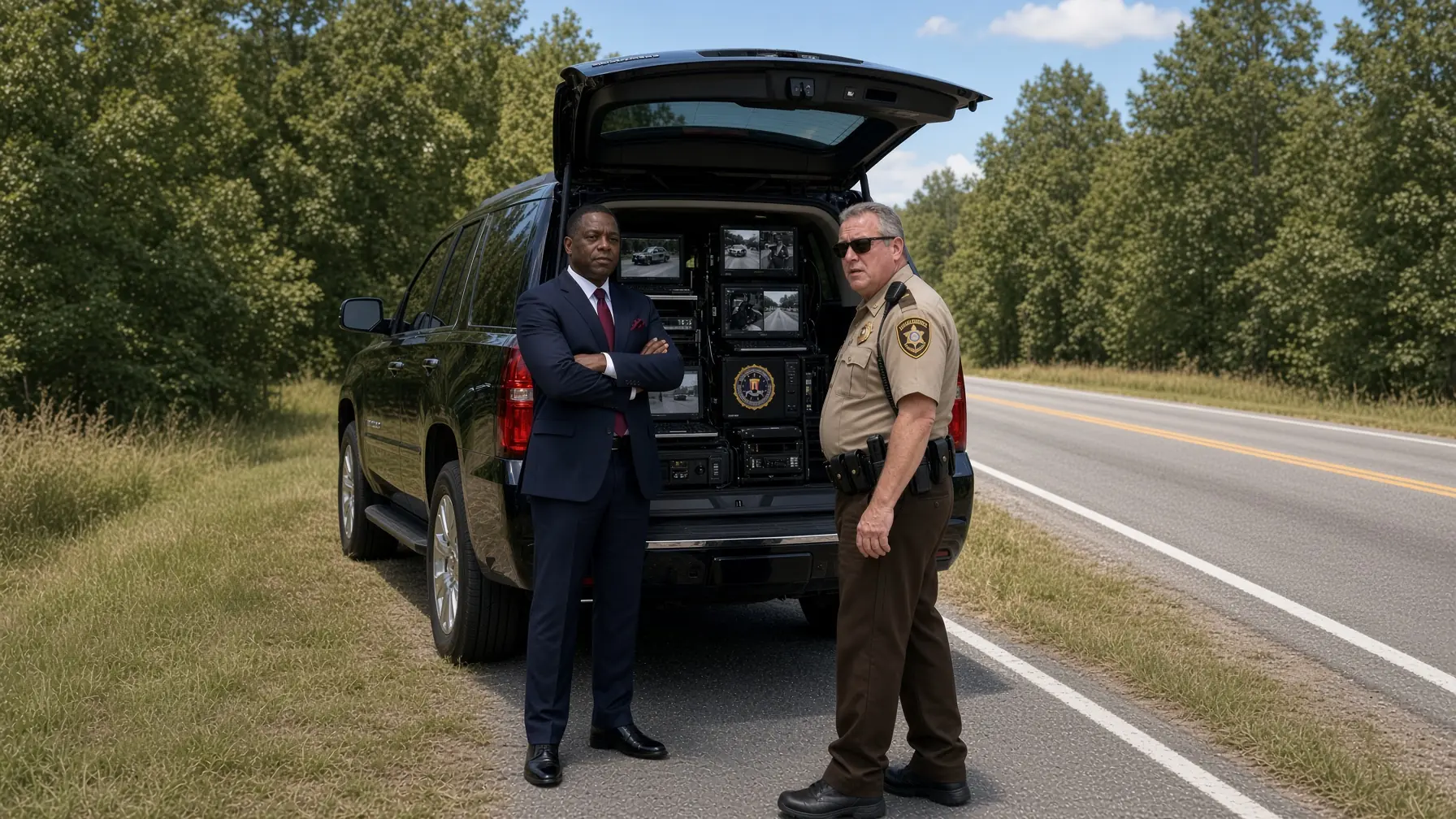 Sheriff Pulls Over Black FBI Director — What He Finds in the SUV Leaves Him Speechless