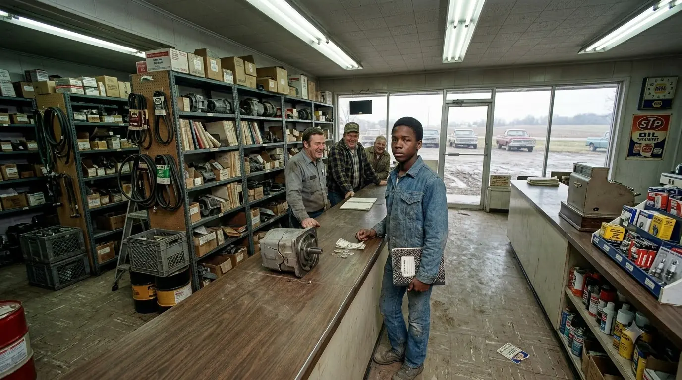 They Laughed When the Black Teen Asked for Their Cracked Engine Blocks — Nobody Knew What He Was...