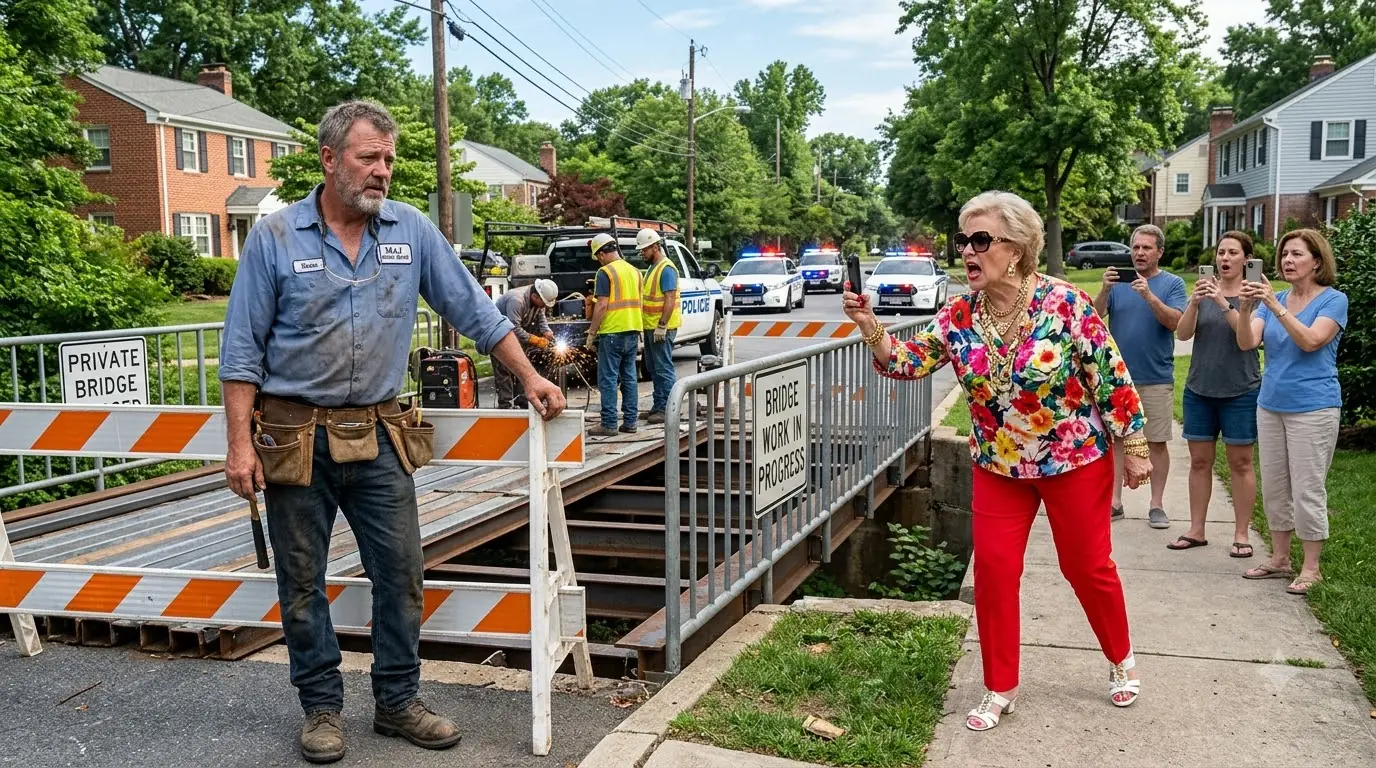 The HOA President Called the Cops on Him — Then Tried to Rip Down His Barricade
