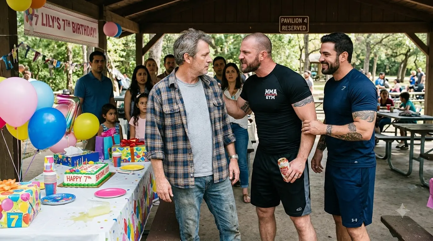 They Mocked the Limping Dad at His Daughter’s Party — Then One of Them Put Hands on Him