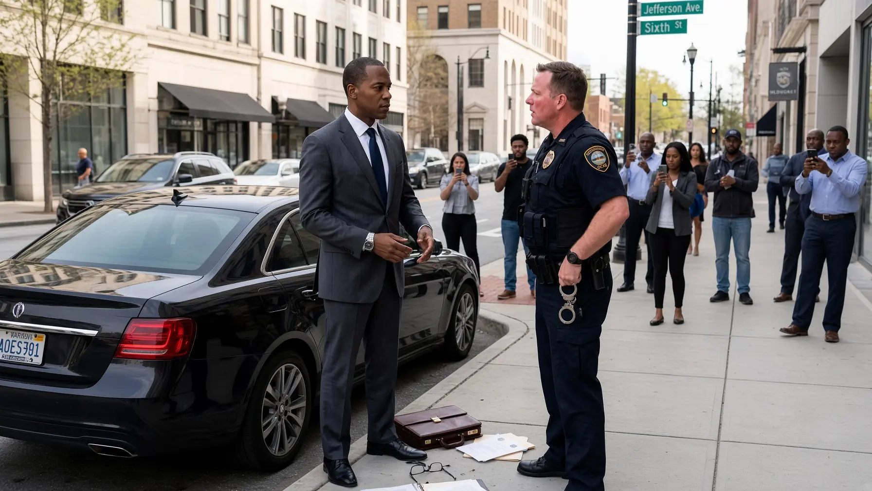 He Thought His Badge Made Him Untouchable — Then The Man He Hit Became His Boss