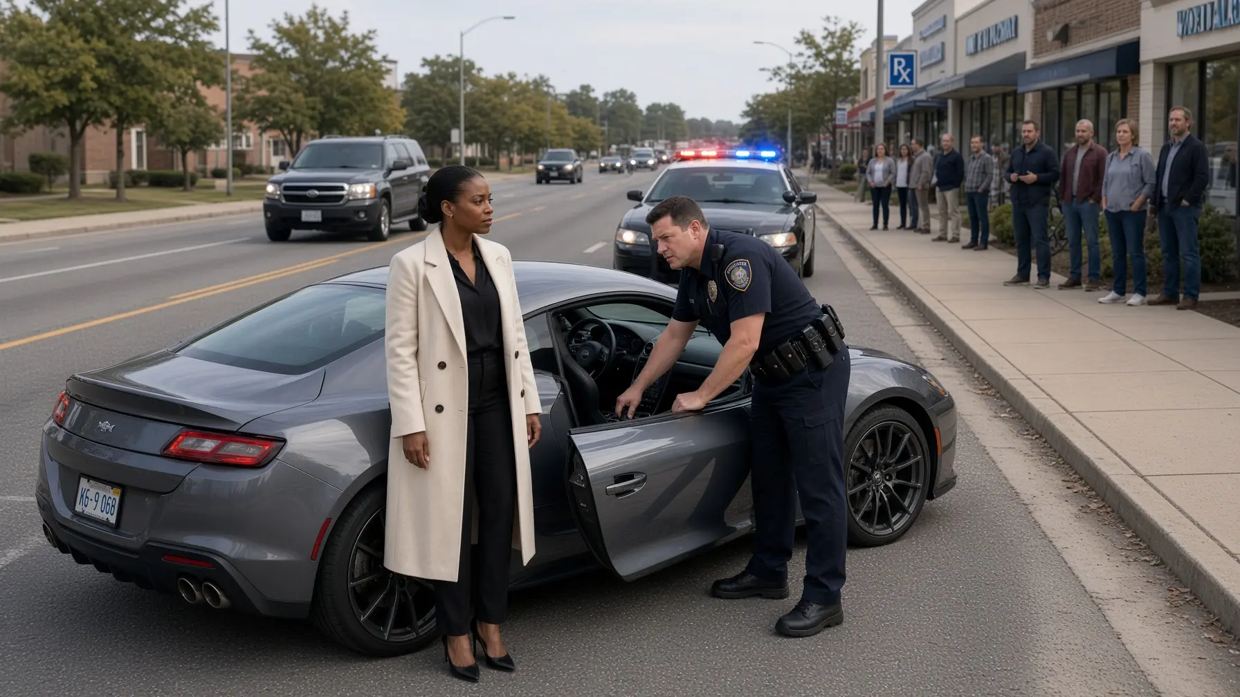 Police Tore Apart Her Supercar Looking For A Secret Device — Then It Recorded Every Lie They Told