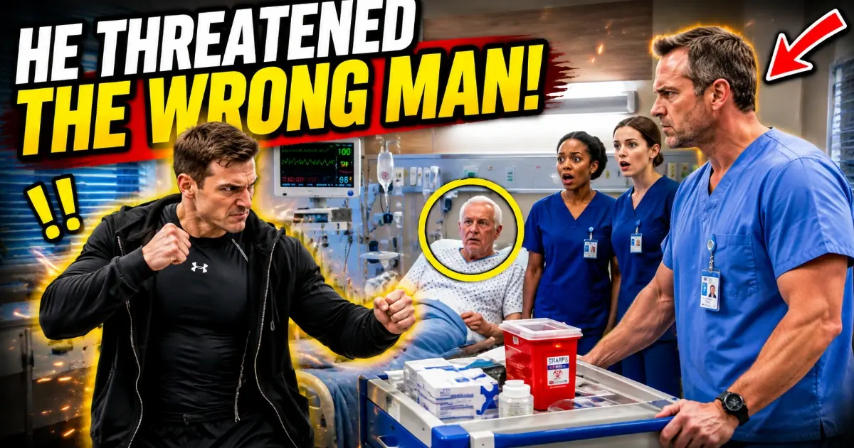 CHAPTER 2: A Wealthy Patient’s Black Belt Son Demanded a Fight With the New Nurse — He Picked the Wrong Man