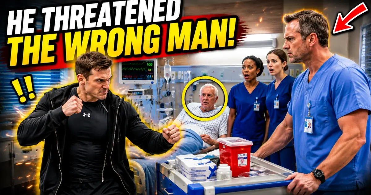 NEXT: A Wealthy Patient’s Black Belt Son Demanded a Fight With the New Nurse — He Picked the Wrong Man