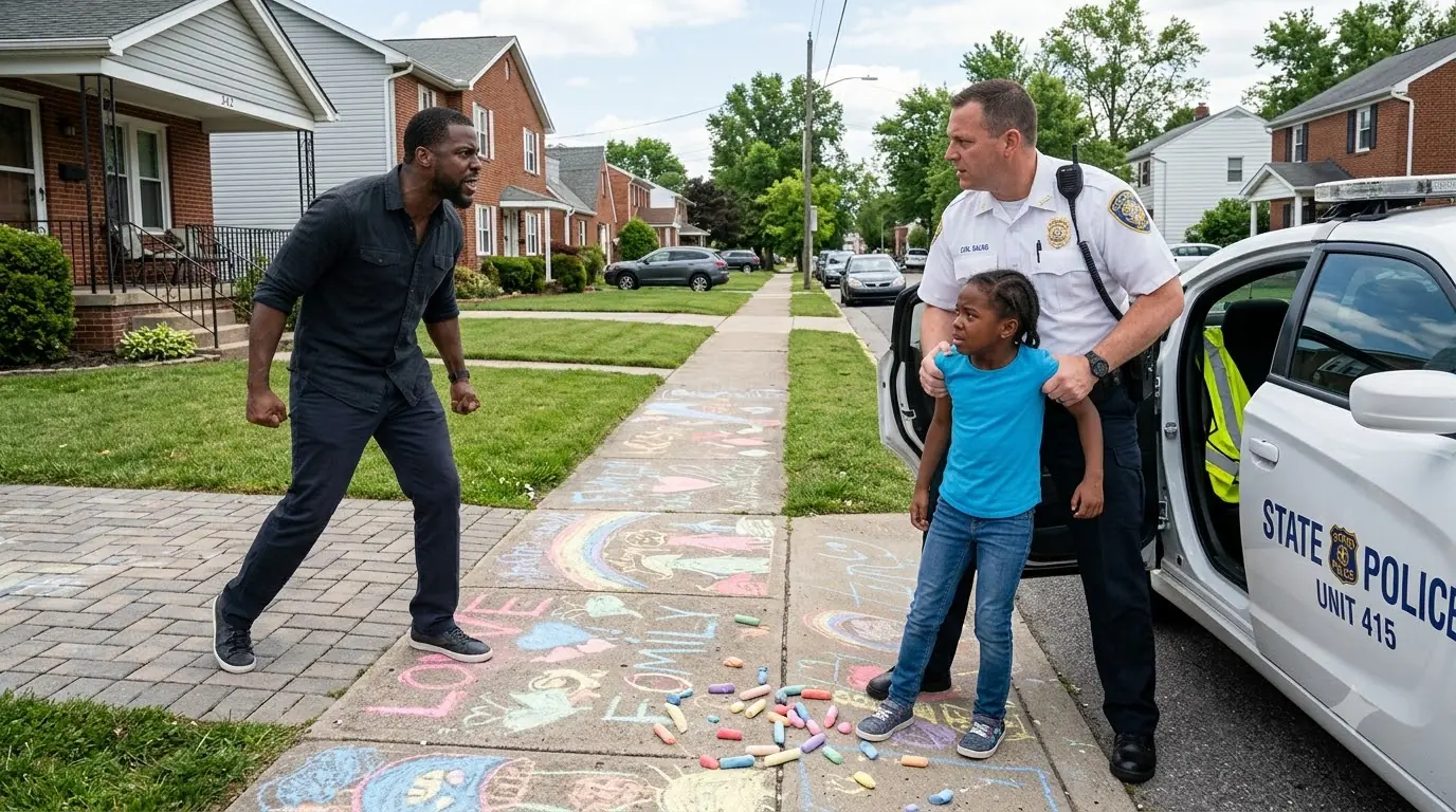 The Officer Dragged His Daughter Toward the Cruiser — Then Her Father Came Storming Out