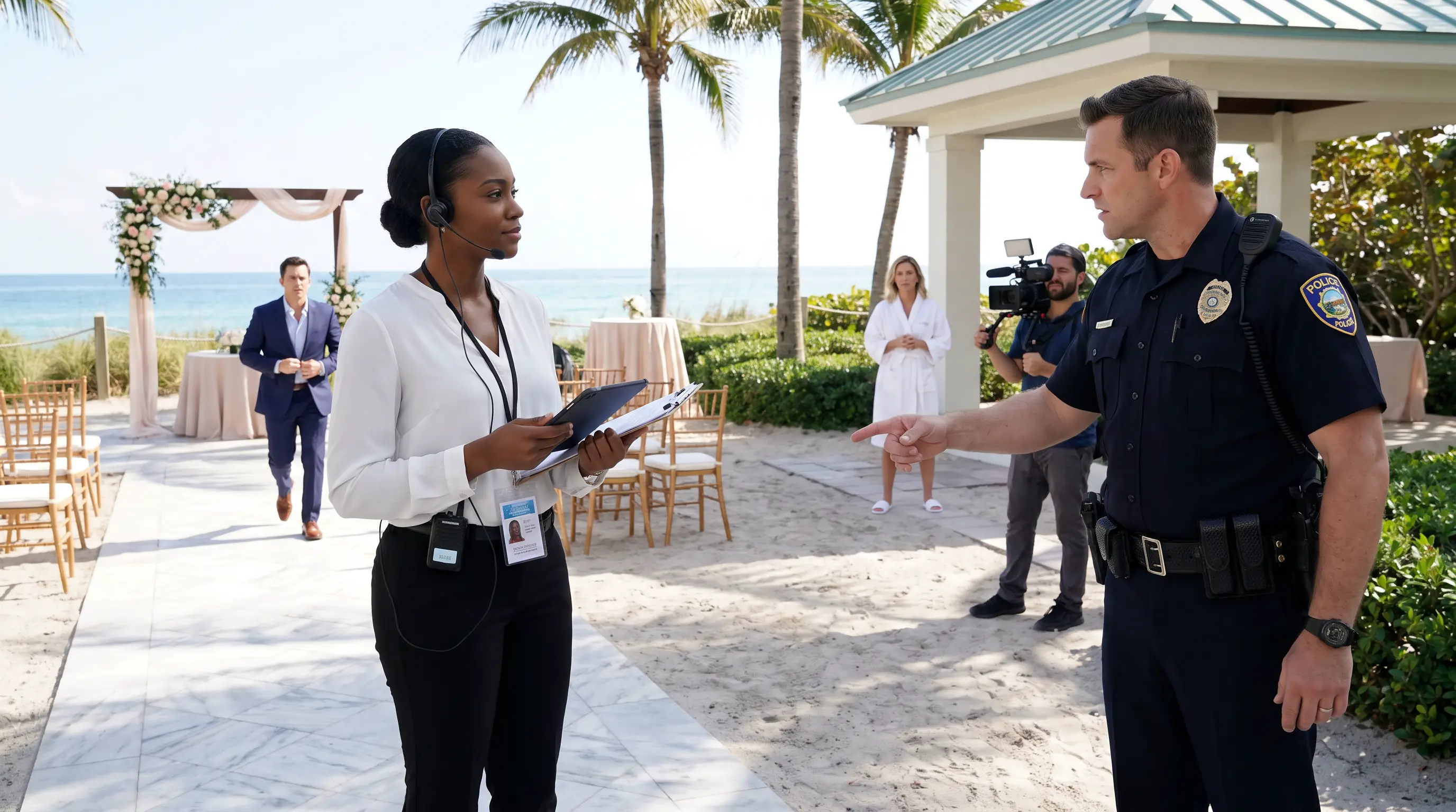 Racist Cop Detains Black Wedding Planner at Luxury Resort — Viral Clip Triggers $2.6M