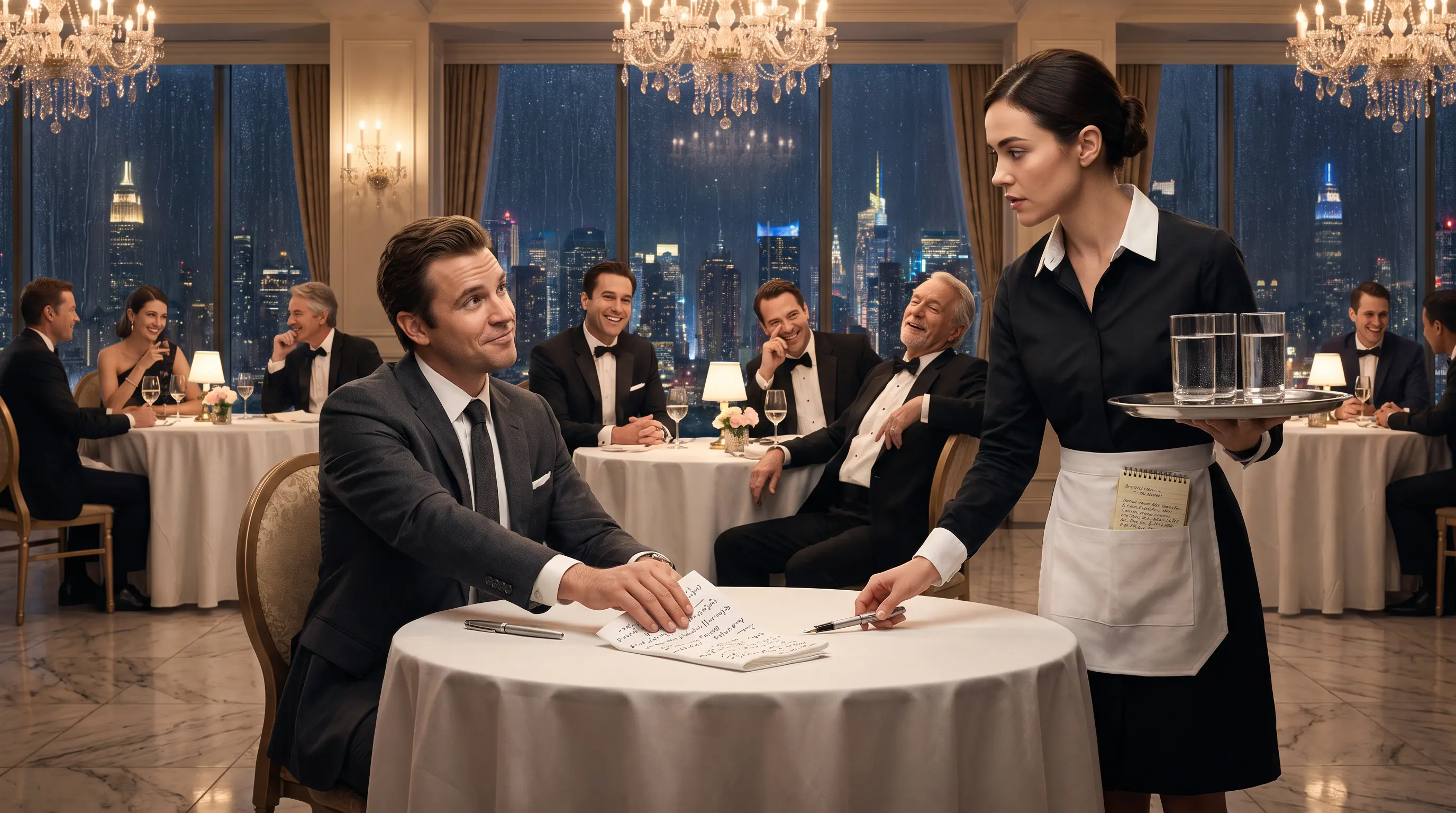 Billionaire CEO Tries to Humiliate a Waitress — But She’s Actually a PhD Genius!