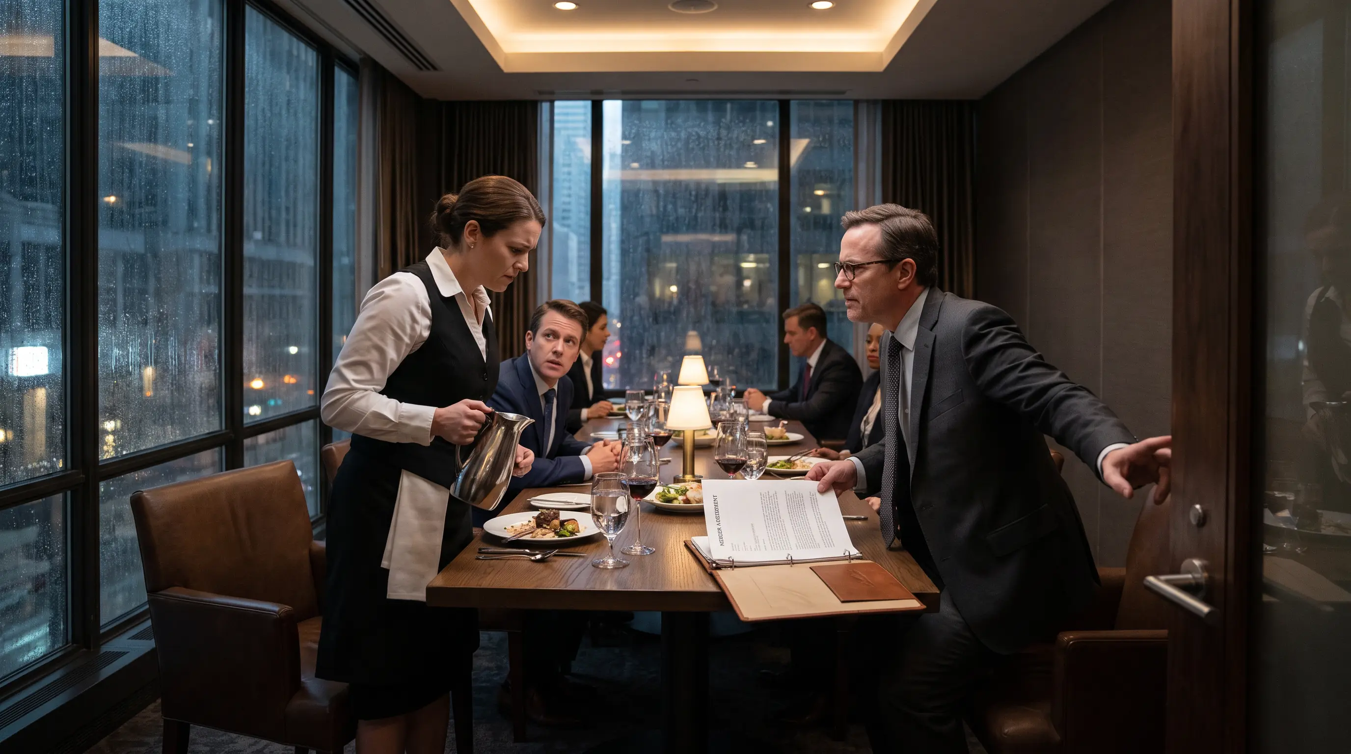 No One Could Read the French Billionaire's Secret Clause — Until the Waitress Translated It