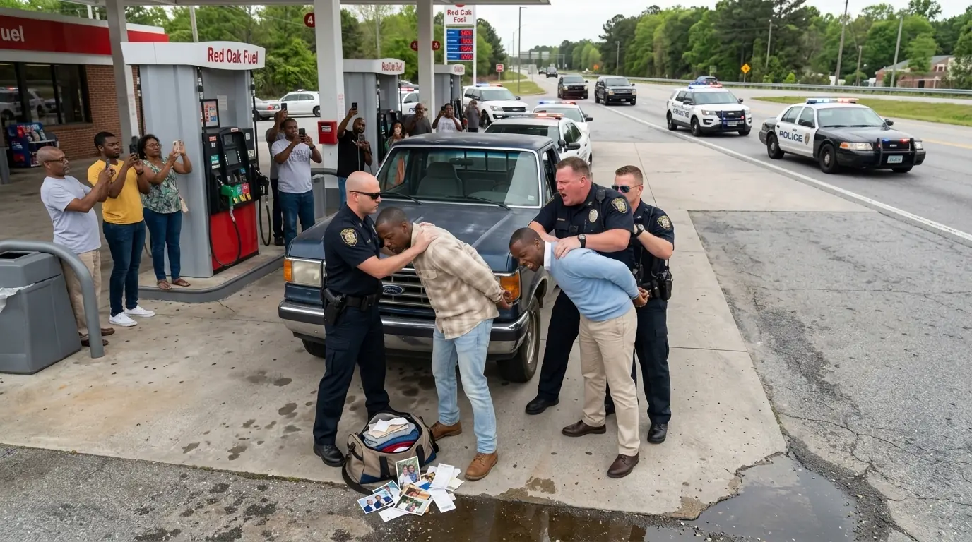 Cops Humiliated Black Twin Brothers At Gas Station—Minutes Later, FBI Badge And Judge Seat Revealed!