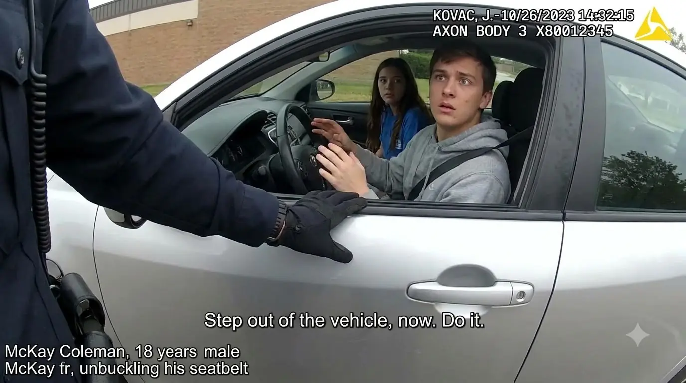 A Cop Pulled Over an 18-Year-Old — The Bodycam Captured What Happened Next