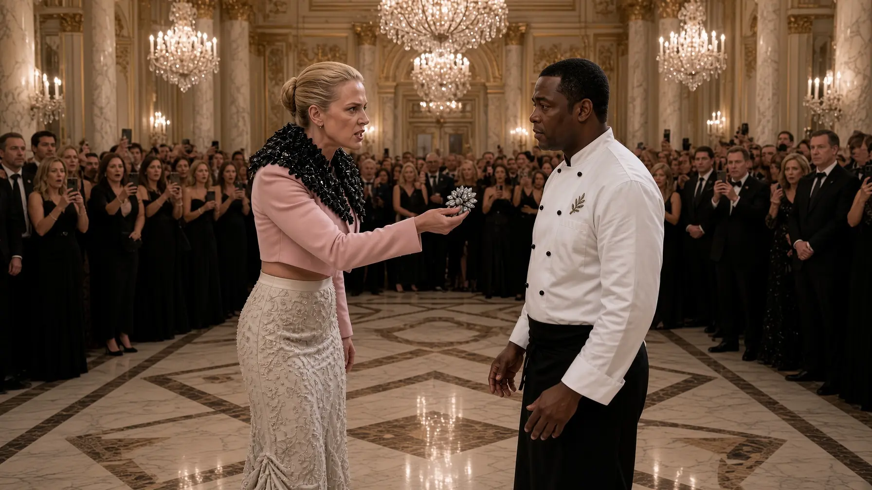 Billionaire’s Wife Framed Black Female Chef for Stealing $5M Diamond—She Was an Ex-Federal Agent!!!!