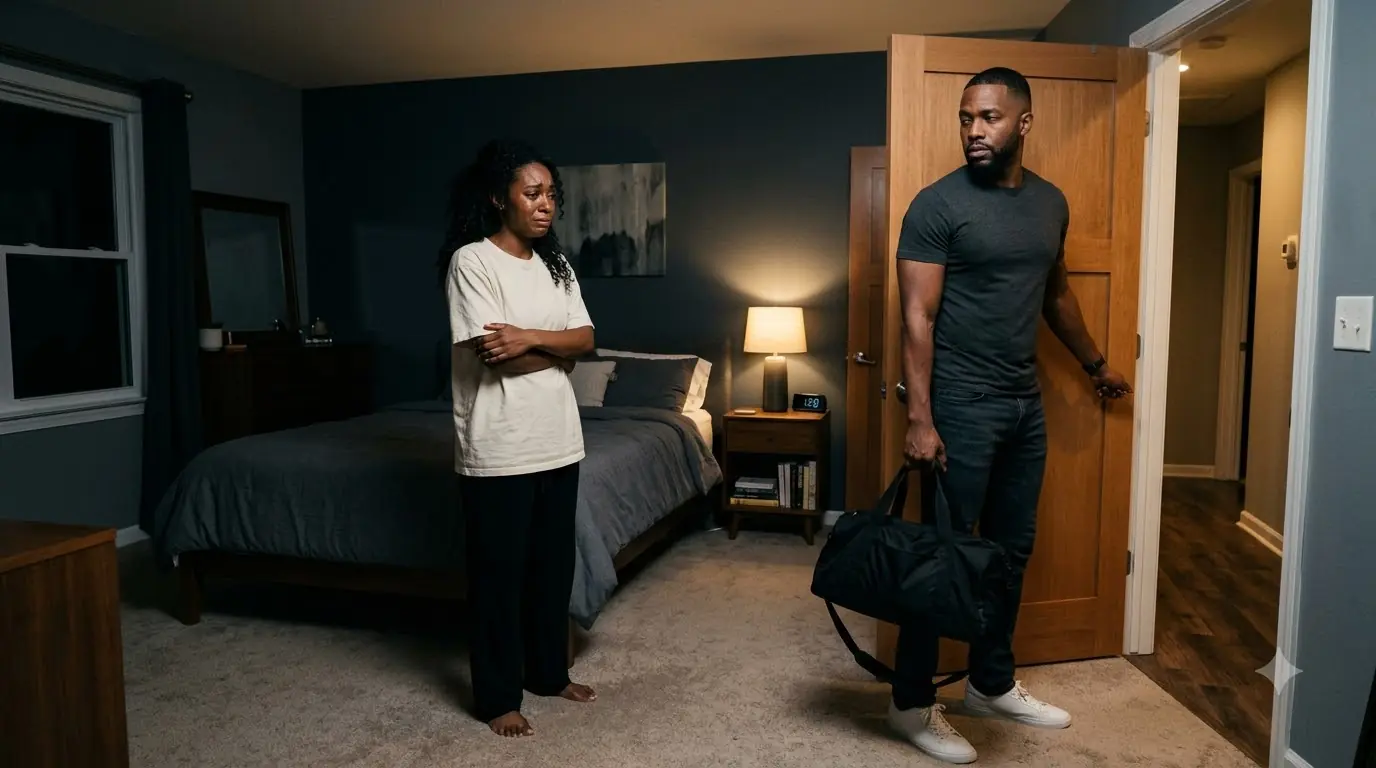 “You’re Really Leaving?” My Husband Asked — Then His Phone Lit Up With the Reason I Finally Had To
