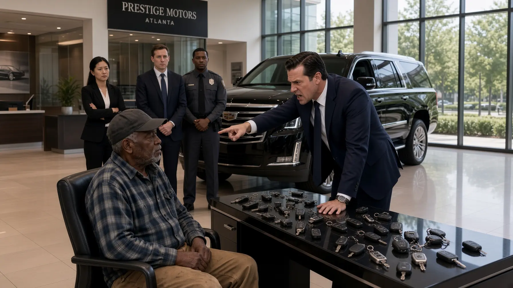 Car Dealer Mocked a Black Grandpa in Old Clothes — Then Learned He Was Buying 20 Luxury Cars