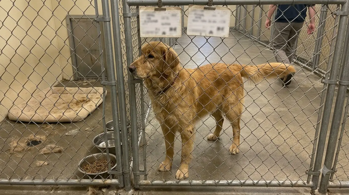 Lucky’s Recovery After Eight Months in a Shelter Kennel