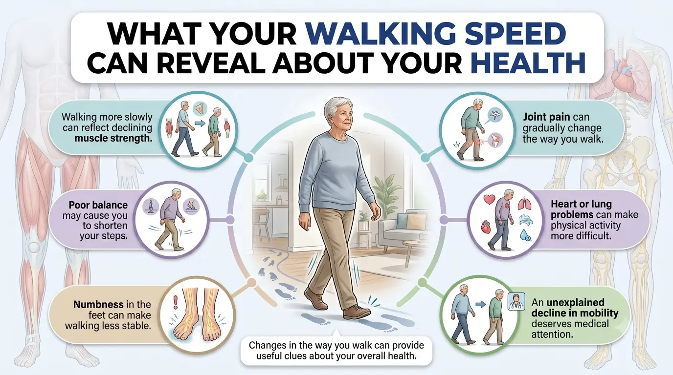 WHAT YOUR WALKING SPEED CAN REVEAL ABOUT YOUR HEALTH