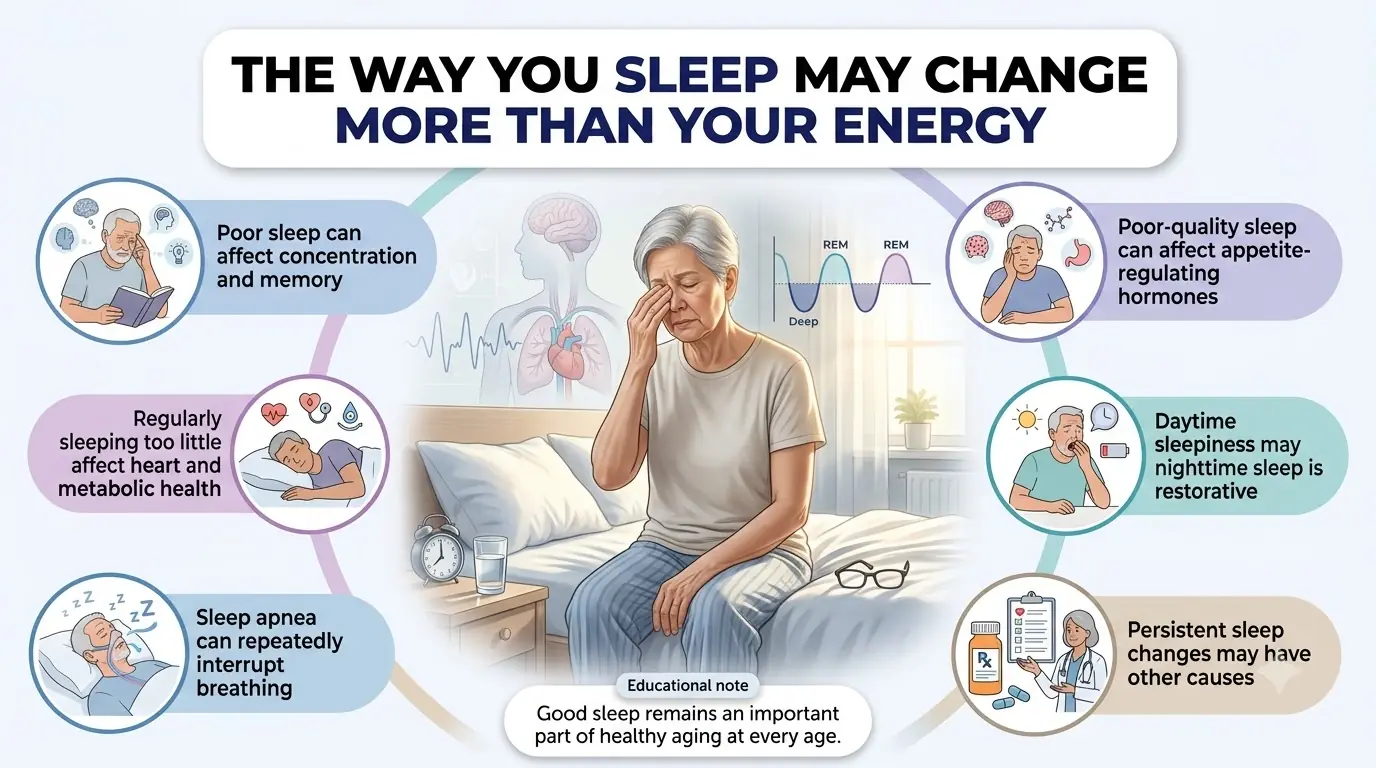 THE WAY YOU SLEEP MAY CHANGE MORE THAN YOUR ENERGY