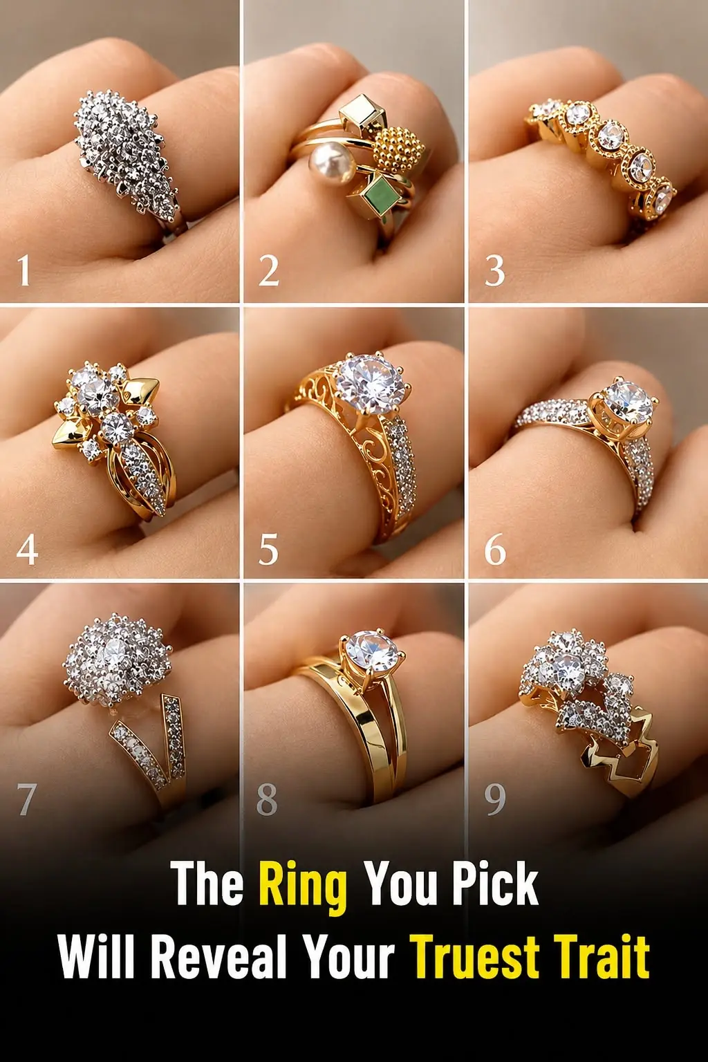 The Ring You Choose Reflects Your Personality? The Viral Test Everyone Is Talking About